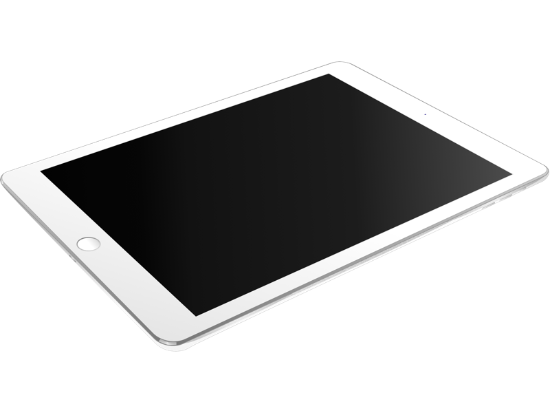 White Ipad Png