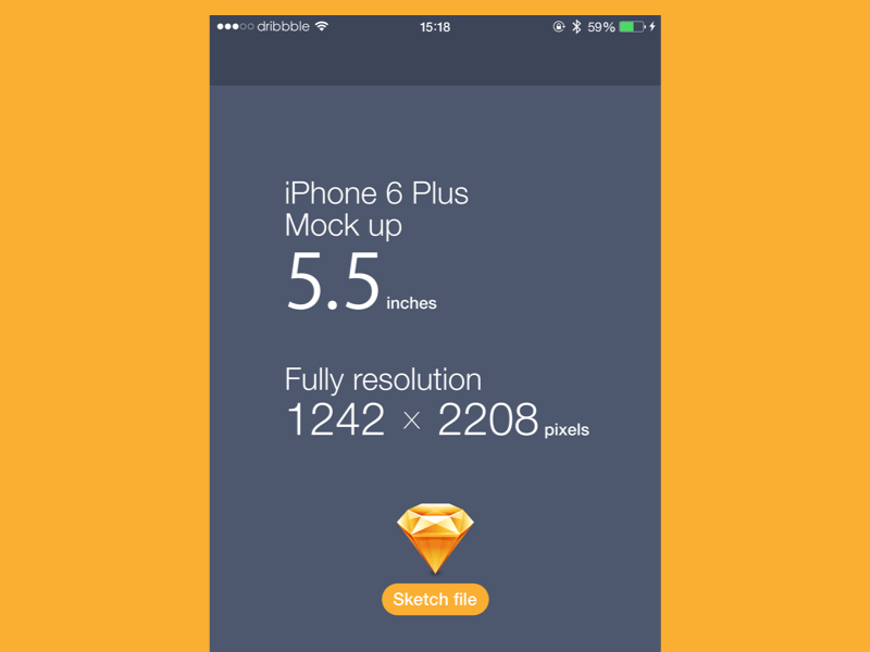 Free iPhone 6 mockup templates  Super Dev Resources