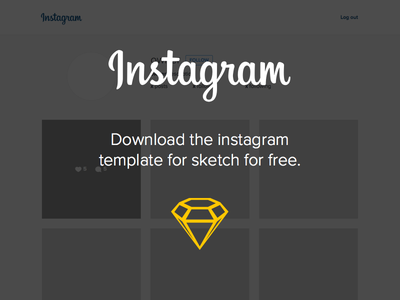 Instagram Web UI Kit