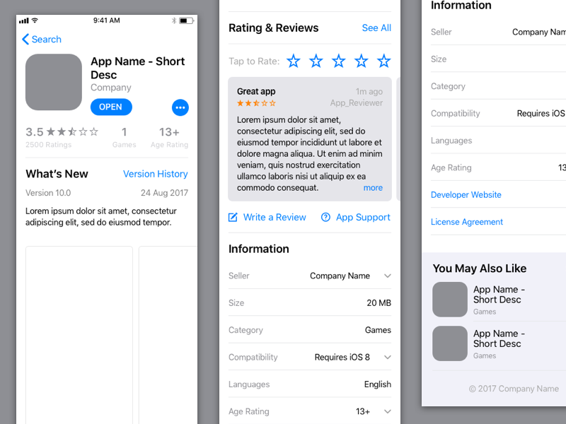 Ios Ui Kits And Ios Gui Wireframes For Prototypes Free