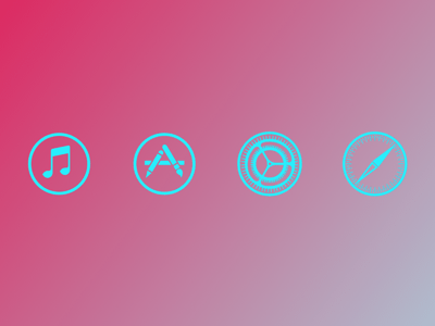 iOS 7 Vector App Icons Vol 2