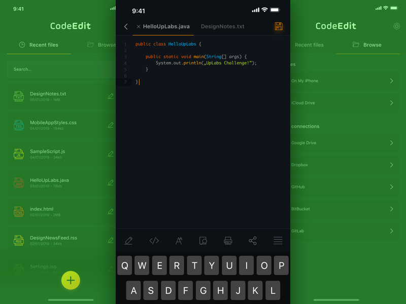 iOS Code Editor Sketch freebie - Download free resource for Sketch