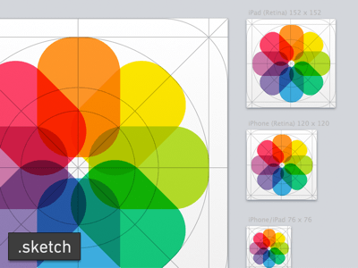 iOS 7 photo app icon