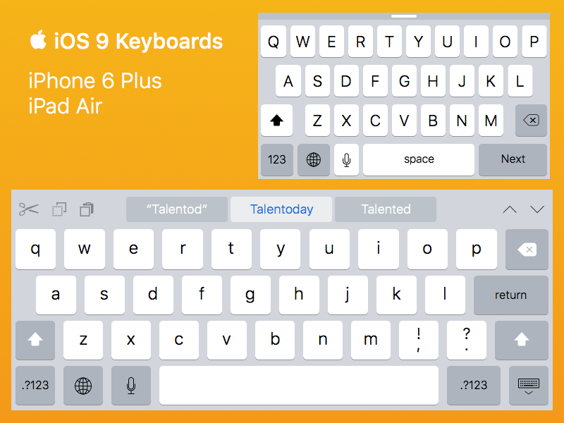 Is it possible to change keyboard layout in Ipad 9  more details in the  comment  ripad