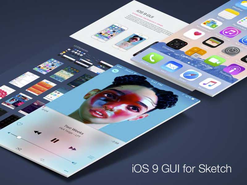 iOS 9 UI Kit