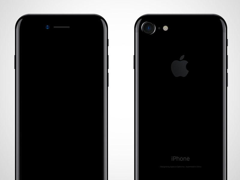 iPhone 7 Back and Front Mockup