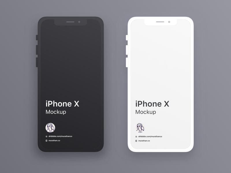 iPhone X Mockups Sketch freebie - Download free resource ...