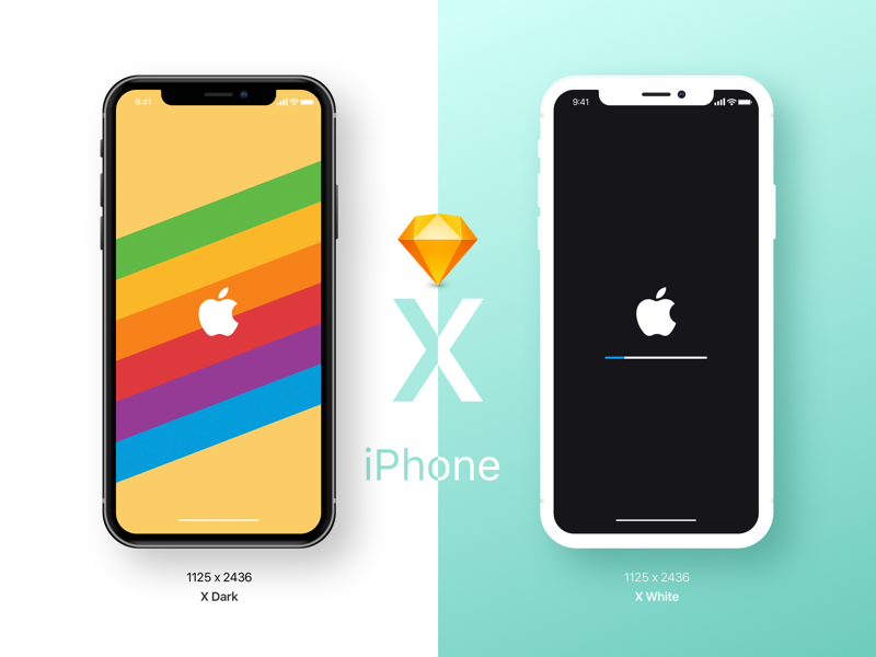 Minimal iPhone 11 Pro Sketch Mockup  Free Mockup