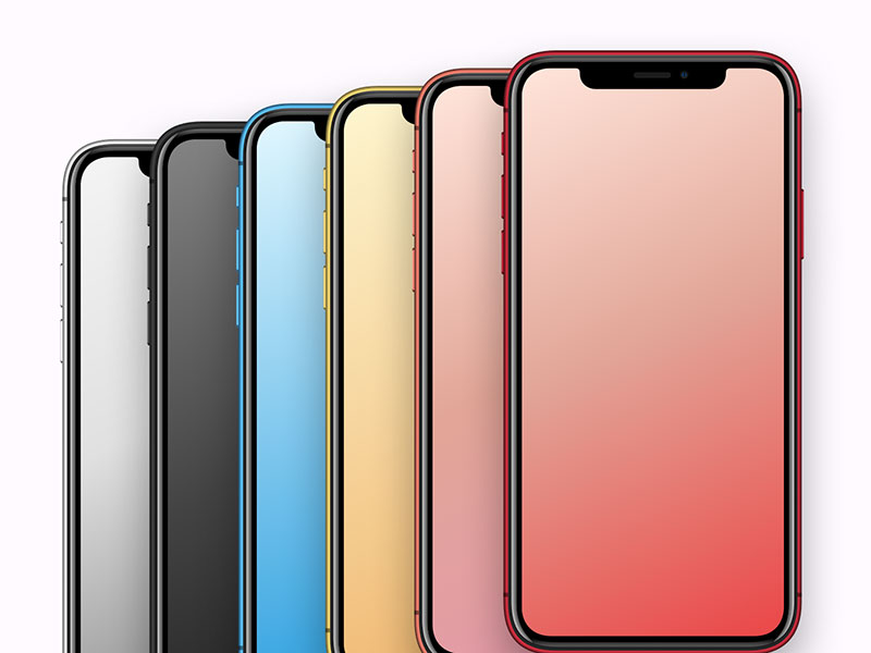 iPhone XR XS Max Colors