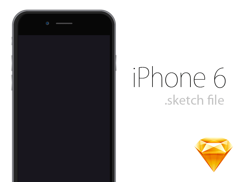 Apple iPhone 6 and 6 Plus Sketch freebie  Download free resource for Sketch   Sketch App Sources