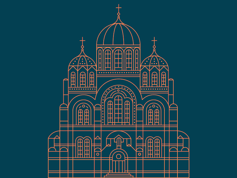 Cathedral Illustration