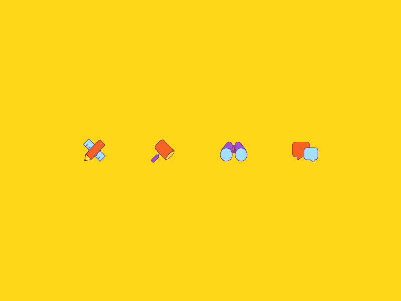 4 Simple Icons