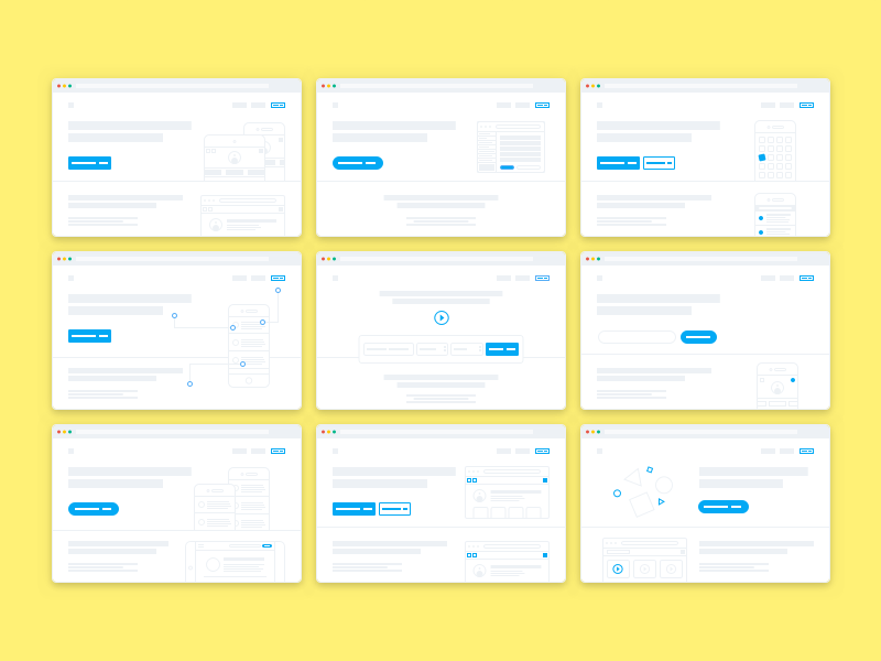 Landing Page Layouts