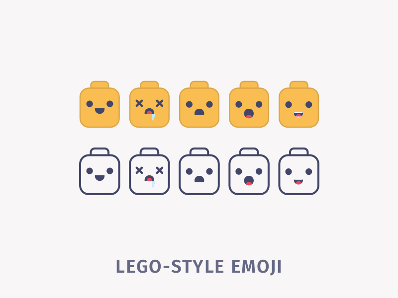 Lego Style Emoji