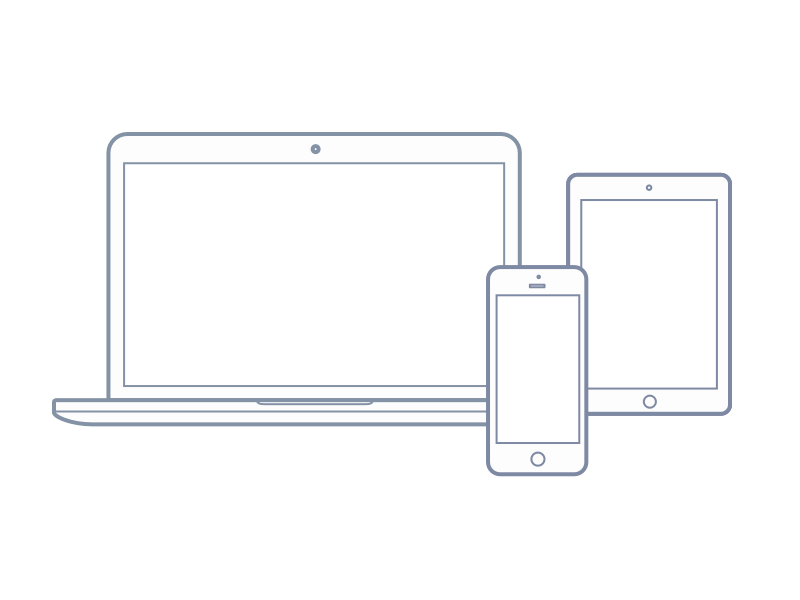 Free vector Macbook, Ipad, and Iphone