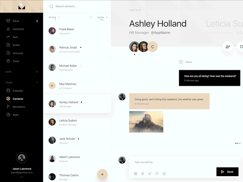 Mail App UI Kit