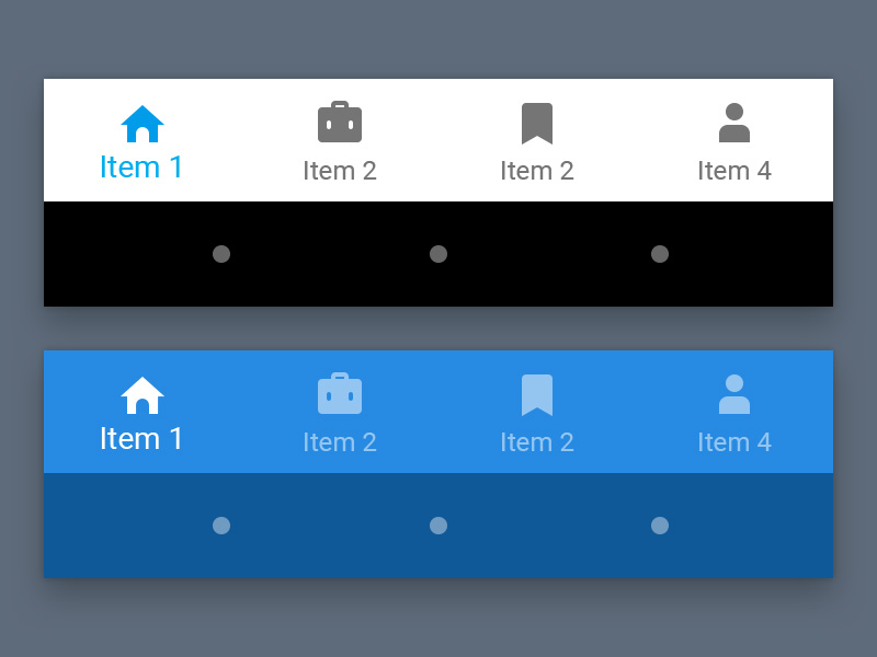 Mobile navbar