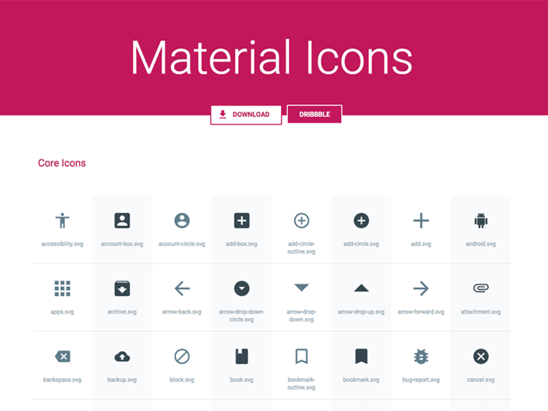 Download Material Icons Pack Sketch Freebie Download Free Resource For Sketch Sketch App Sources