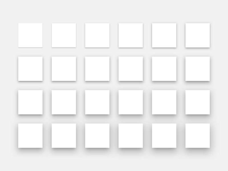 Material Elevation Shadows