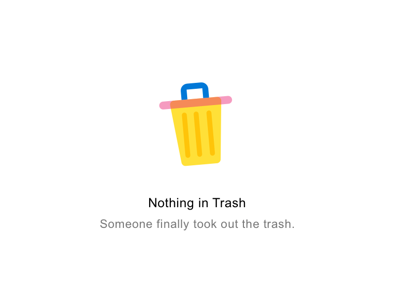 MS Outlook Trash Icon