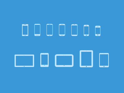 Mobile Devices Icons V3