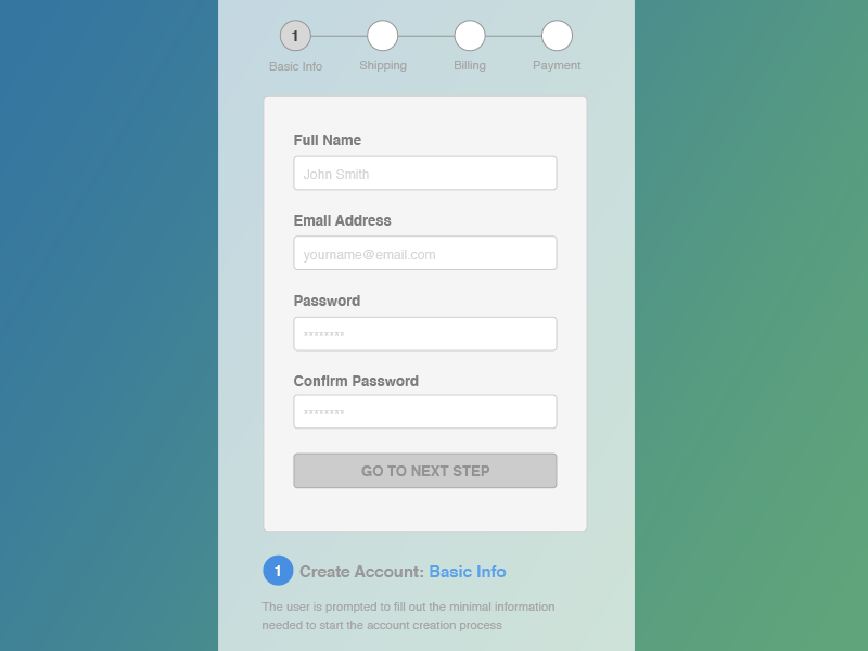 Mobile Wireframe Template