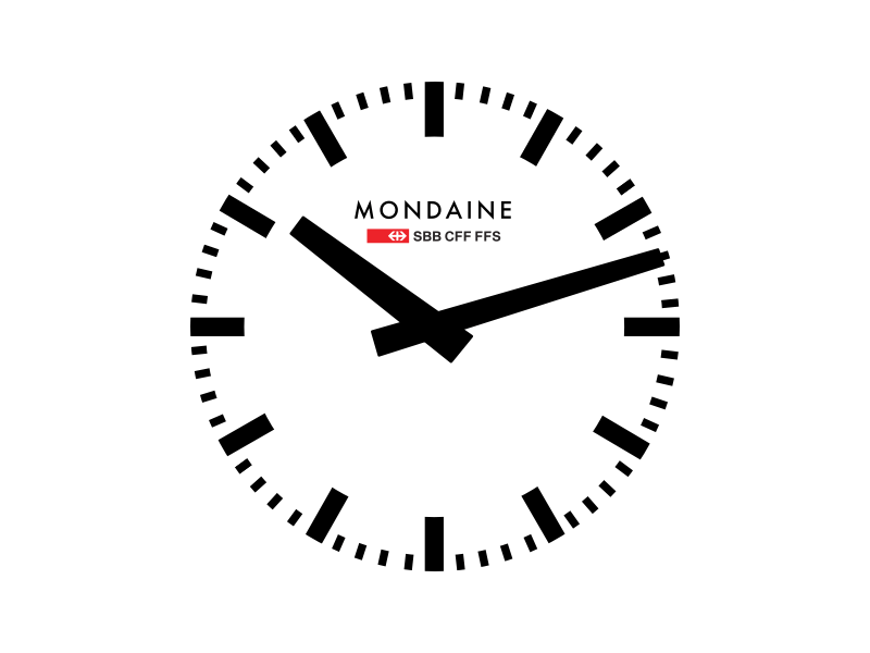 Mondaine Watch Face Template Sketch freebie Download free