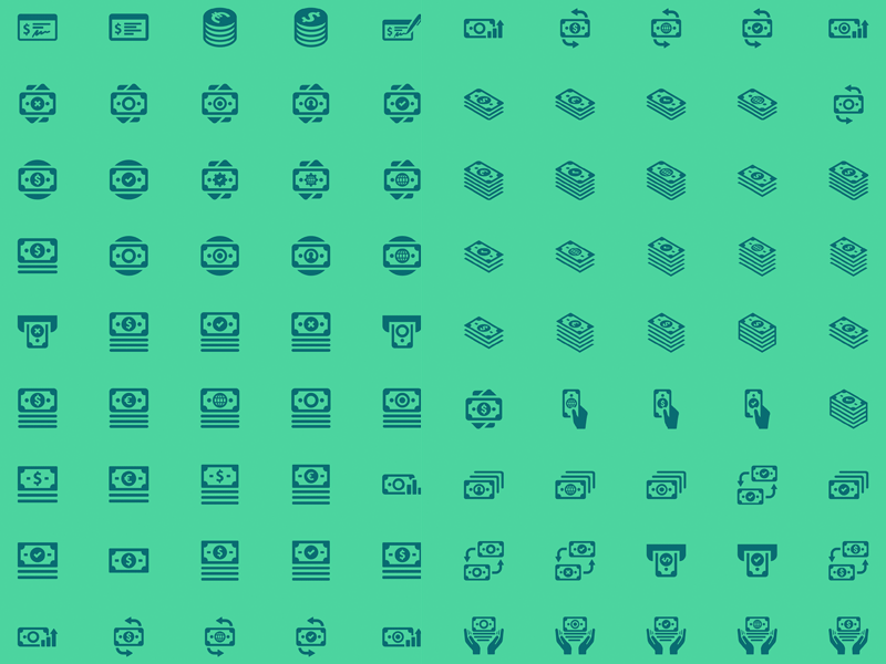 Money and Finance Icons