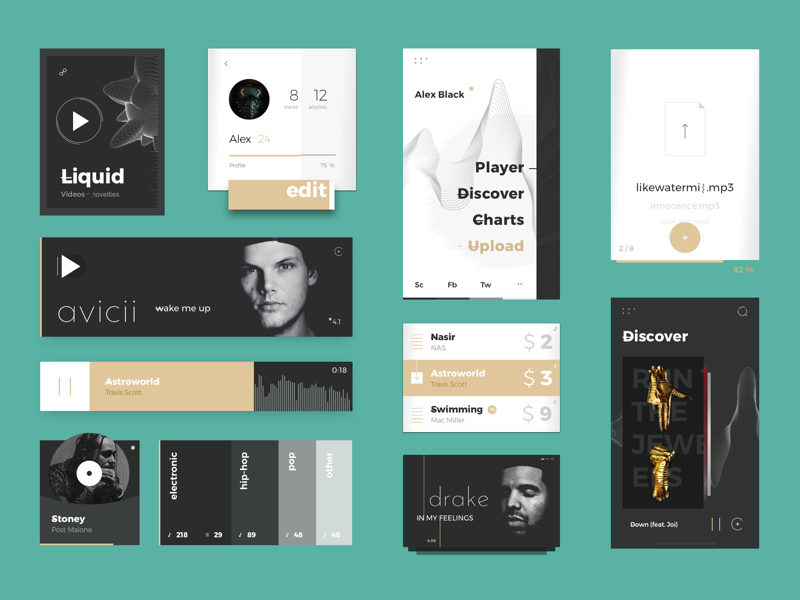 Music UI Kit