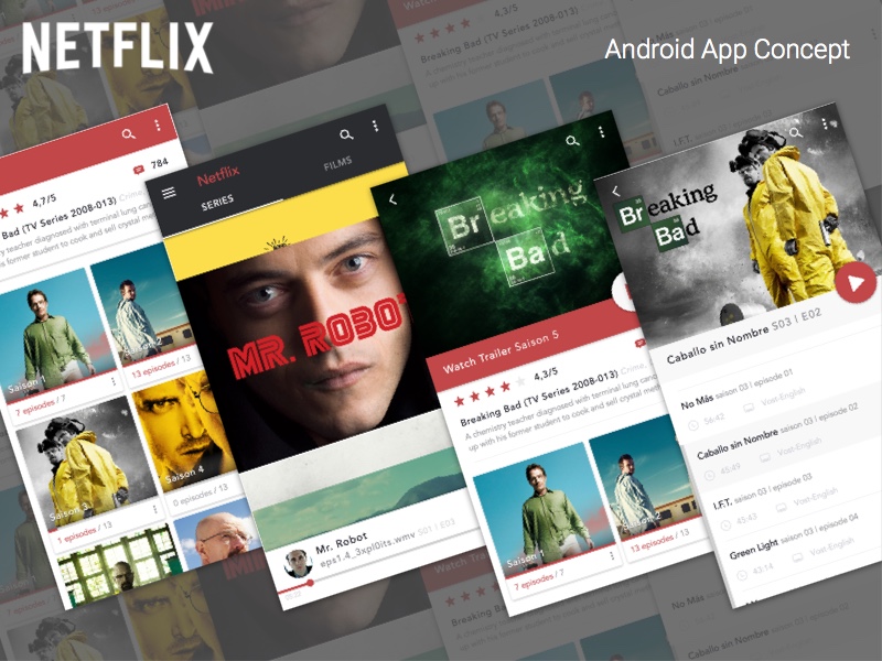 Netflix Series Android App