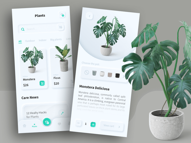 Plants App Concept