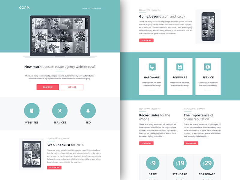 Rocketway Email Templates Sketch Freebie Download Free Resource For Sketch Sketch App Sources