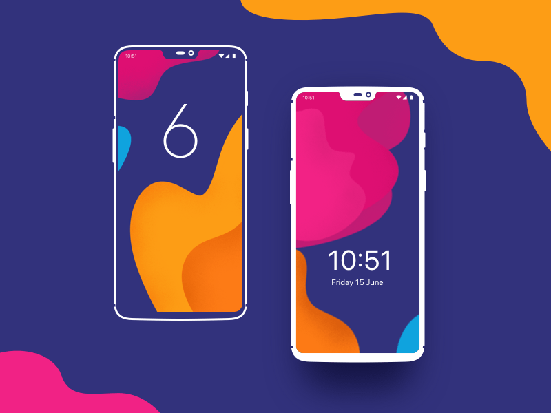 OnePlus 6 Mockups