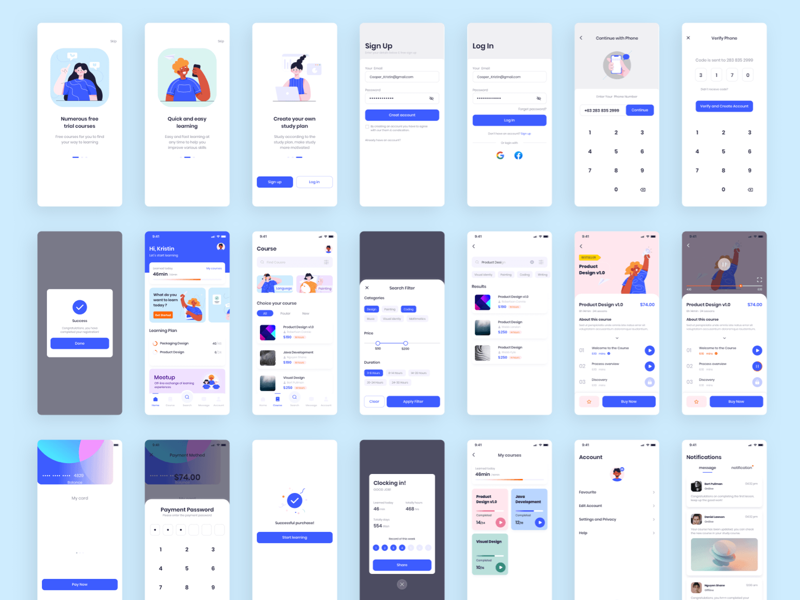 Finance Mobile App - Free Sketch Resource | Sketch Elements