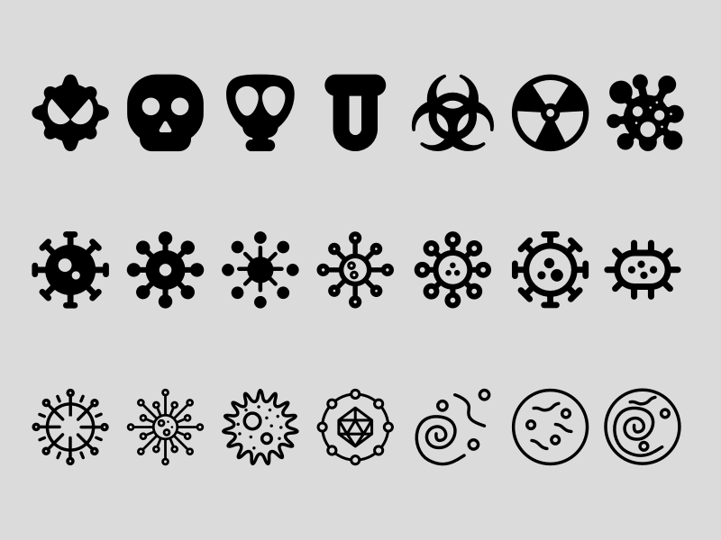 Virus Icons