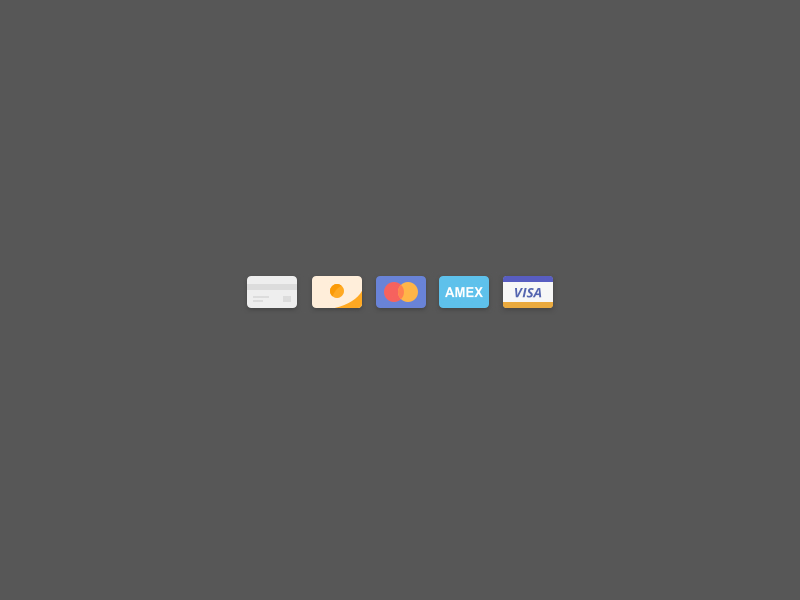 Credit Card Icons