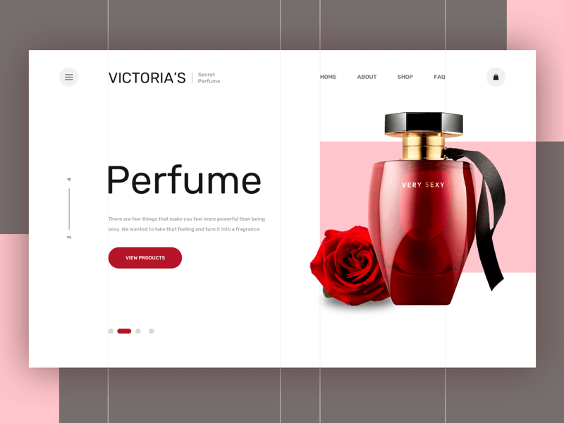 Perfume Landing Page