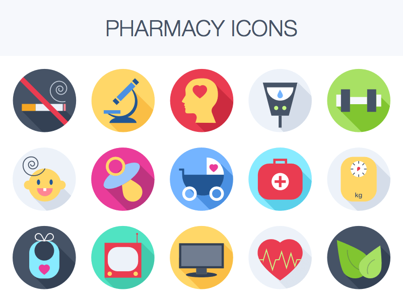 Pharmacy Icons