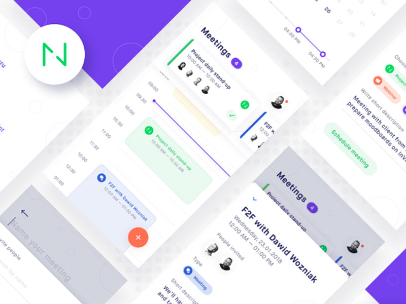 Banking Wallet App Free UI Kit for Sketch - uistore.design