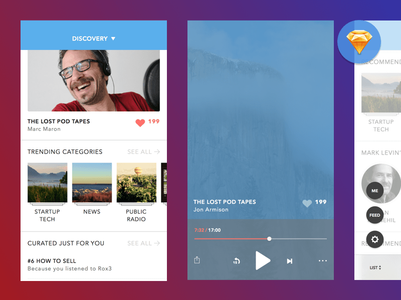 Podcast App Concept