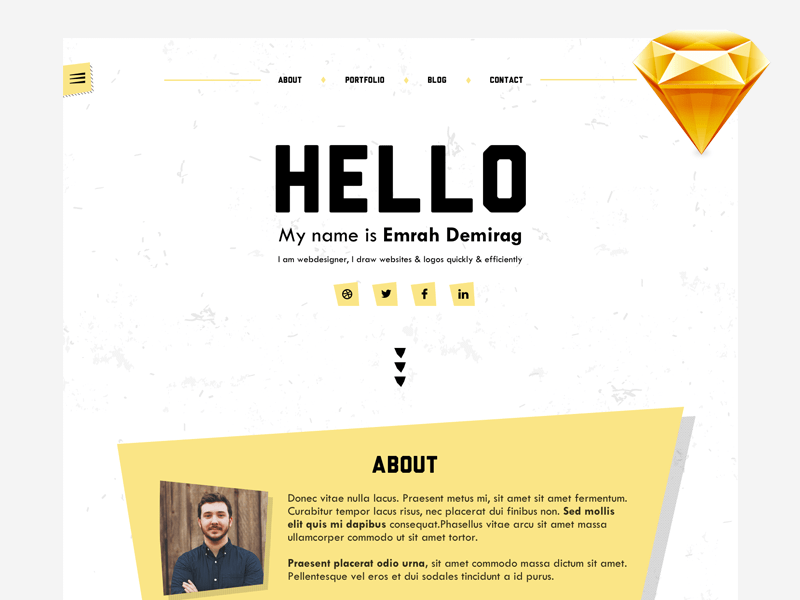 Personal Portfolio Template