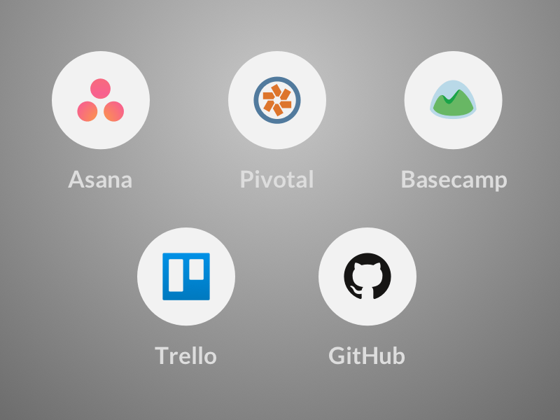 Vector Icons For Asana Trello Basecamp Github Pivotal Sketch Freebie Download Free Resource For Sketch Sketch App Sources