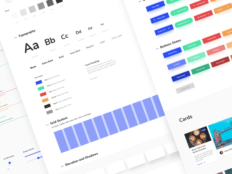 Sketch Design System  Dribbble