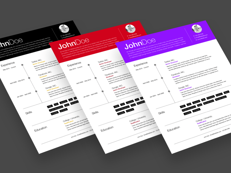 Resume Templates