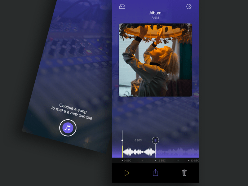 Ringtone Maker App Concept