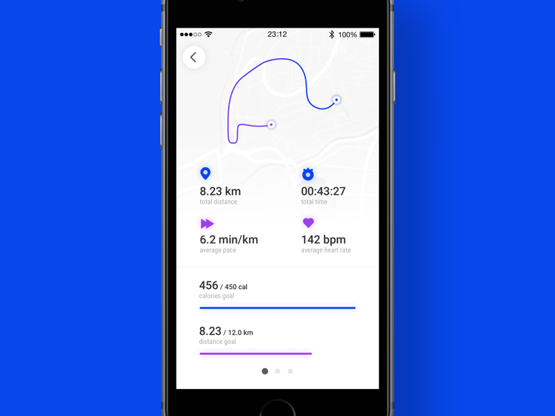 Running App Concept