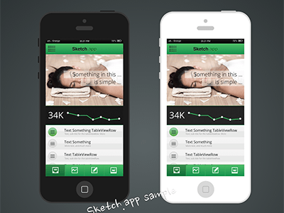 Sample Mockup Sketch App