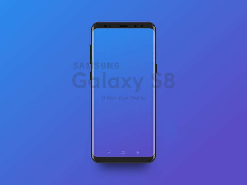 Samsung S8 Mockup