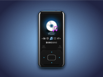 Samsung YP-Z3 Music Player