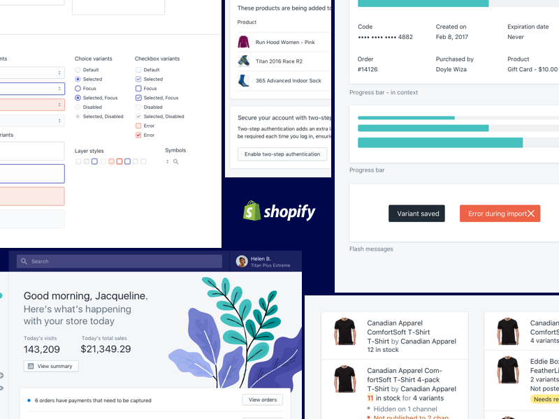 Shopify Polaris UI Kit